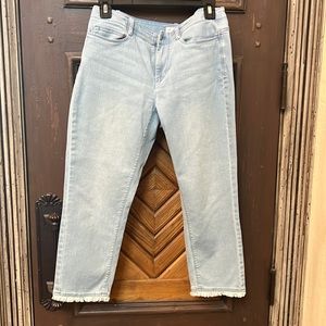 J Jill light wash denim